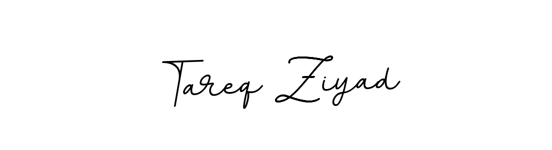 Tareq Ziyad stylish signature style. Best Handwritten Sign (BallpointsItalic-DORy9) for my name. Handwritten Signature Collection Ideas for my name Tareq Ziyad. Tareq Ziyad signature style 11 images and pictures png