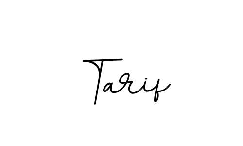 How to make Tarif name signature. Use BallpointsItalic-DORy9 style for creating short signs online. This is the latest handwritten sign. Tarif signature style 11 images and pictures png