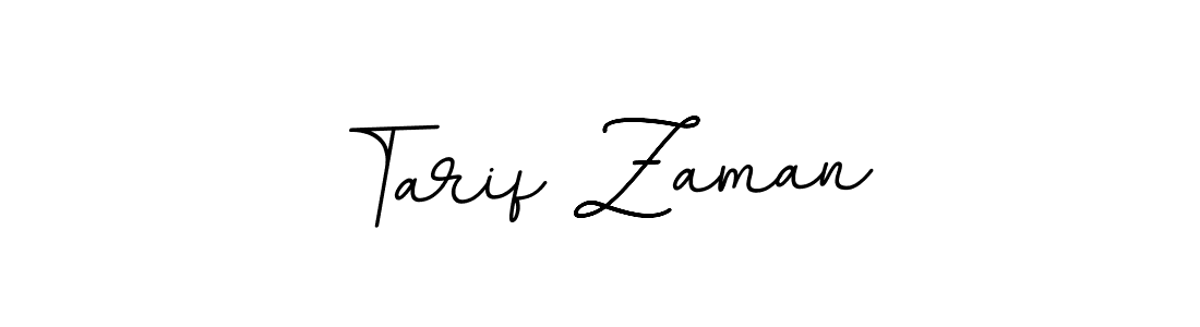 Make a beautiful signature design for name Tarif Zaman. With this signature (BallpointsItalic-DORy9) style, you can create a handwritten signature for free. Tarif Zaman signature style 11 images and pictures png