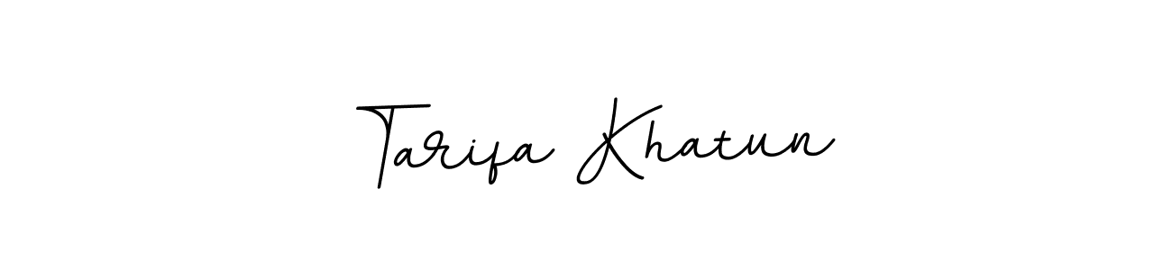 Use a signature maker to create a handwritten signature online. With this signature software, you can design (BallpointsItalic-DORy9) your own signature for name Tarifa Khatun. Tarifa Khatun signature style 11 images and pictures png