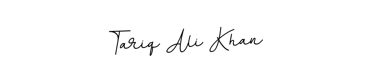 How to make Tariq Ali Khan name signature. Use BallpointsItalic-DORy9 style for creating short signs online. This is the latest handwritten sign. Tariq Ali Khan signature style 11 images and pictures png