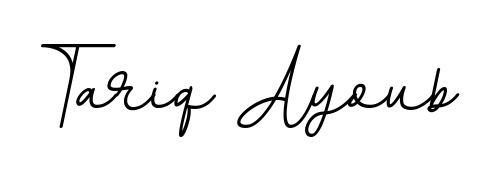 A modern signature idea for name Tariq Ayoub using BallpointsItalic-DORy9 font. Clean strokes and elegant curves make it stand out instantly. Tariq Ayoub signature style 11 images and pictures png