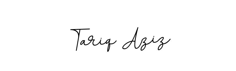 The best way (BallpointsItalic-DORy9) to make a short signature is to pick only two or three words in your name. The name Tariq Aziz include a total of six letters. For converting this name. Tariq Aziz signature style 11 images and pictures png