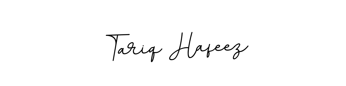 It looks lik you need a new signature style for name Tariq Hafeez. Design unique handwritten (BallpointsItalic-DORy9) signature with our free signature maker in just a few clicks. Tariq Hafeez signature style 11 images and pictures png
