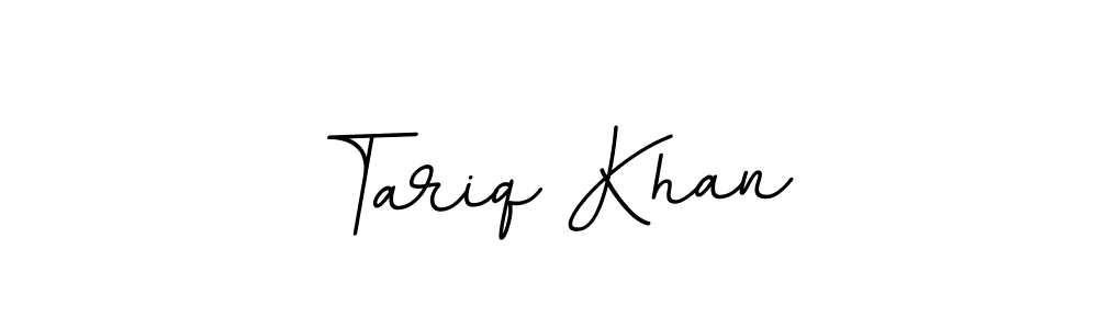 Tariq Khan stylish signature style. Best Handwritten Sign (BallpointsItalic-DORy9) for my name. Handwritten Signature Collection Ideas for my name Tariq Khan. Tariq Khan signature style 11 images and pictures png