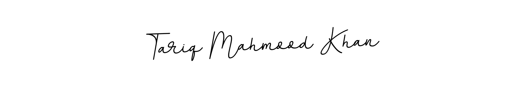 Design your own signature with our free online signature maker. With this signature software, you can create a handwritten (BallpointsItalic-DORy9) signature for name Tariq Mahmood Khan. Tariq Mahmood Khan signature style 11 images and pictures png