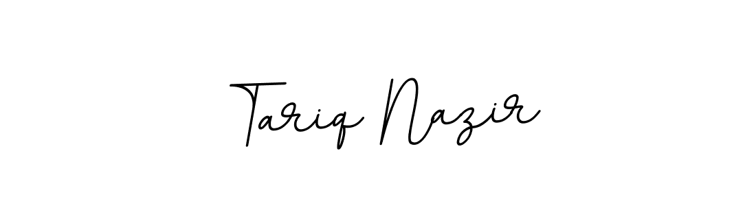 The best way (BallpointsItalic-DORy9) to make a short signature is to pick only two or three words in your name. The name Tariq Nazir include a total of six letters. For converting this name. Tariq Nazir signature style 11 images and pictures png