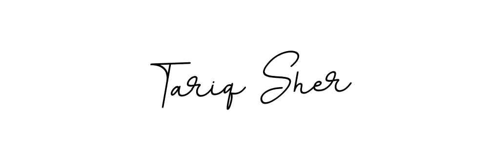 How to make Tariq Sher signature? BallpointsItalic-DORy9 is a professional autograph style. Create handwritten signature for Tariq Sher name. Tariq Sher signature style 11 images and pictures png
