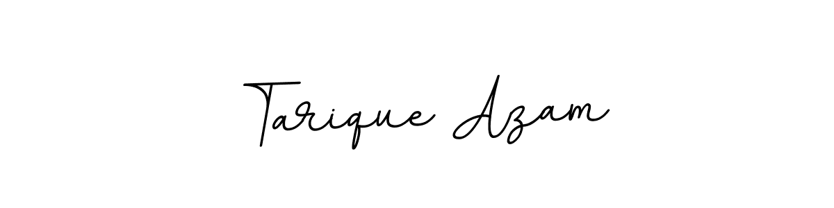 Use a signature maker to create a handwritten signature online. With this signature software, you can design (BallpointsItalic-DORy9) your own signature for name Tarique Azam. Tarique Azam signature style 11 images and pictures png
