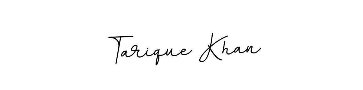 Design your own signature with our free online signature maker. With this signature software, you can create a handwritten (BallpointsItalic-DORy9) signature for name Tarique Khan. Tarique Khan signature style 11 images and pictures png