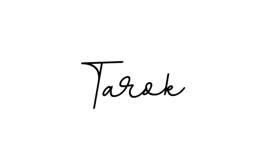 How to make Tarok name signature. Use BallpointsItalic-DORy9 style for creating short signs online. This is the latest handwritten sign. Tarok signature style 11 images and pictures png