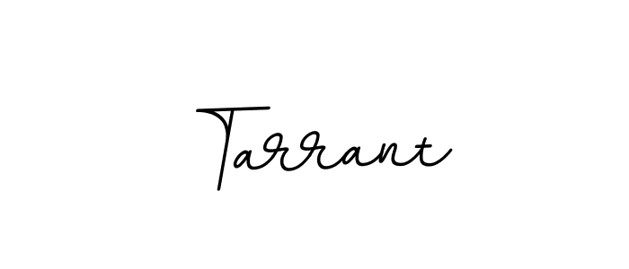 How to make Tarrant name signature. Use BallpointsItalic-DORy9 style for creating short signs online. This is the latest handwritten sign. Tarrant signature style 11 images and pictures png