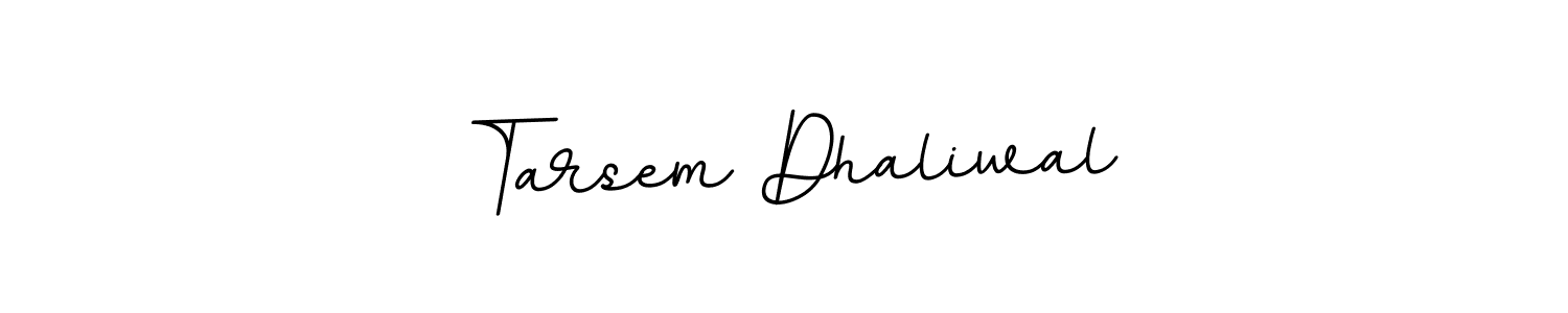 It looks lik you need a new signature style for name Tarsem Dhaliwal. Design unique handwritten (BallpointsItalic-DORy9) signature with our free signature maker in just a few clicks. Tarsem Dhaliwal signature style 11 images and pictures png