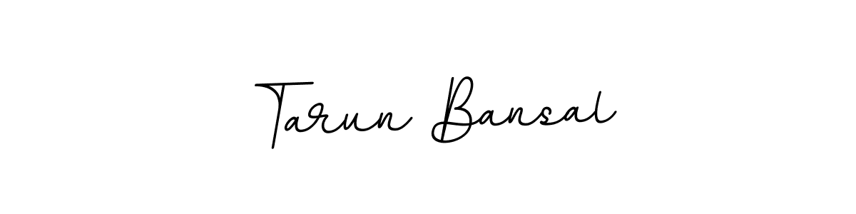 This is the best signature style for the Tarun Bansal name. Also you like these signature font (BallpointsItalic-DORy9). Mix name signature. Tarun Bansal signature style 11 images and pictures png