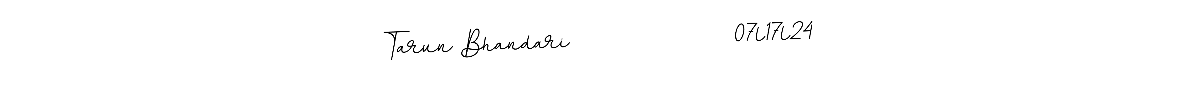 Similarly BallpointsItalic-DORy9 is the best handwritten signature design. Signature creator online .You can use it as an online autograph creator for name Tarun Bhandari                07l17l24. Tarun Bhandari                07l17l24 signature style 11 images and pictures png