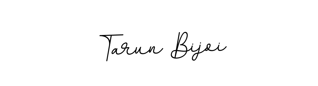 You should practise on your own different ways (BallpointsItalic-DORy9) to write your name (Tarun Bijoi) in signature. don't let someone else do it for you. Tarun Bijoi signature style 11 images and pictures png