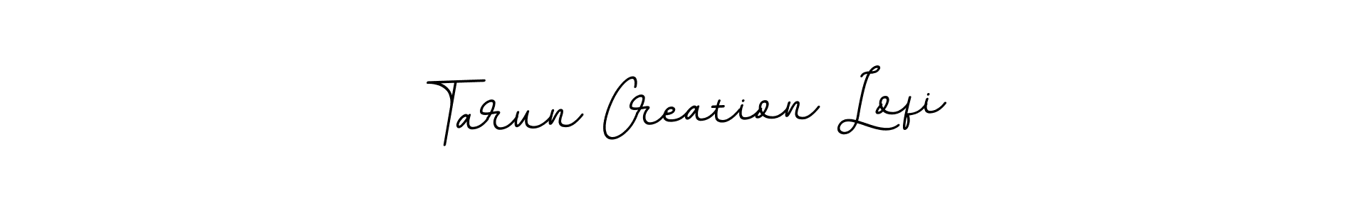 How to Draw Tarun Creation Lofi signature style? BallpointsItalic-DORy9 is a latest design signature styles for name Tarun Creation Lofi. Tarun Creation Lofi signature style 11 images and pictures png