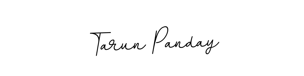 Create a beautiful signature design for name Tarun Panday. With this signature (BallpointsItalic-DORy9) fonts, you can make a handwritten signature for free. Tarun Panday signature style 11 images and pictures png