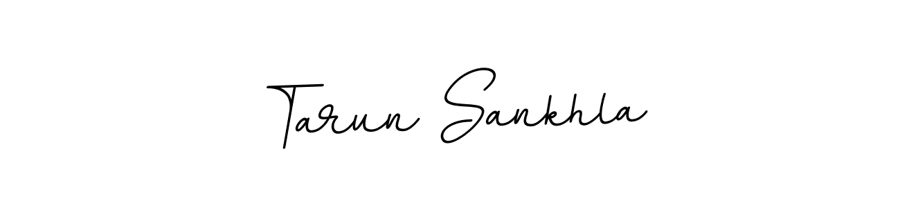 You should practise on your own different ways (BallpointsItalic-DORy9) to write your name (Tarun Sankhla) in signature. don't let someone else do it for you. Tarun Sankhla signature style 11 images and pictures png