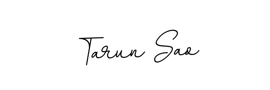 Make a beautiful signature design for name Tarun Sao. Use this online signature maker to create a handwritten signature for free. Tarun Sao signature style 11 images and pictures png