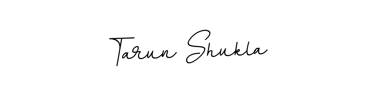 Create a beautiful signature design for name Tarun Shukla. With this signature (BallpointsItalic-DORy9) fonts, you can make a handwritten signature for free. Tarun Shukla signature style 11 images and pictures png
