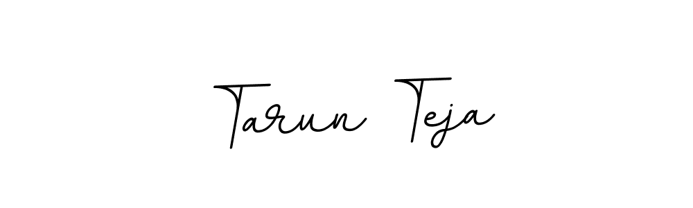 Tarun Teja stylish signature style. Best Handwritten Sign (BallpointsItalic-DORy9) for my name. Handwritten Signature Collection Ideas for my name Tarun Teja. Tarun Teja signature style 11 images and pictures png