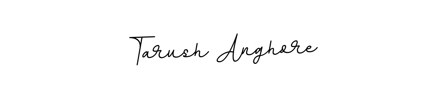 The best way (BallpointsItalic-DORy9) to make a short signature is to pick only two or three words in your name. The name Tarush Anghore include a total of six letters. For converting this name. Tarush Anghore signature style 11 images and pictures png