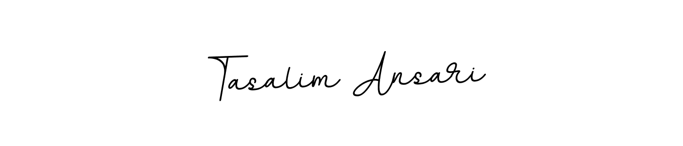 Tasalim Ansari stylish signature style. Best Handwritten Sign (BallpointsItalic-DORy9) for my name. Handwritten Signature Collection Ideas for my name Tasalim Ansari. Tasalim Ansari signature style 11 images and pictures png