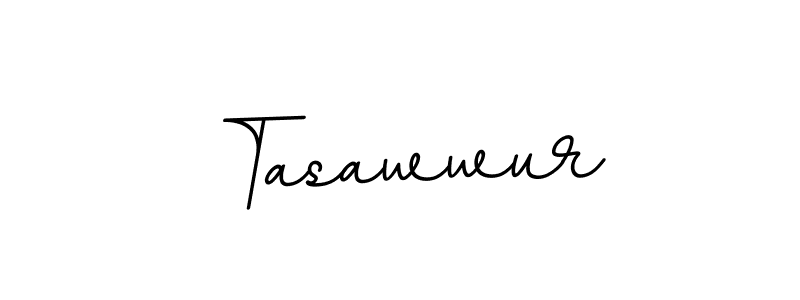 Make a beautiful signature design for name Tasawwur. With this signature (BallpointsItalic-DORy9) style, you can create a handwritten signature for free. Tasawwur signature style 11 images and pictures png