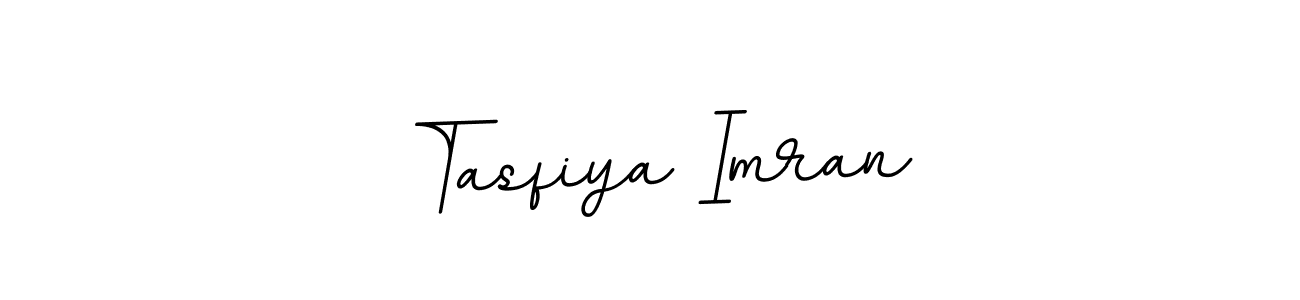 Design your own signature with our free online signature maker. With this signature software, you can create a handwritten (BallpointsItalic-DORy9) signature for name Tasfiya Imran. Tasfiya Imran signature style 11 images and pictures png