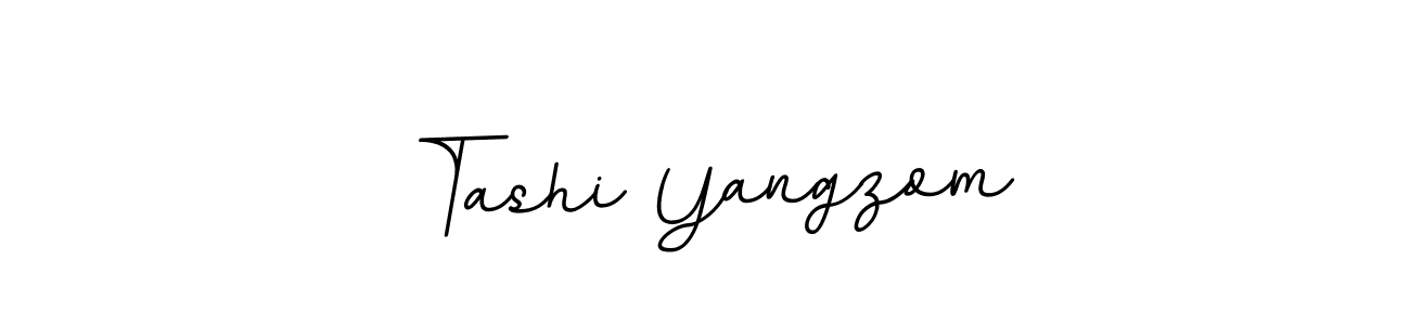 The best way (BallpointsItalic-DORy9) to make a short signature is to pick only two or three words in your name. The name Tashi Yangzom include a total of six letters. For converting this name. Tashi Yangzom signature style 11 images and pictures png