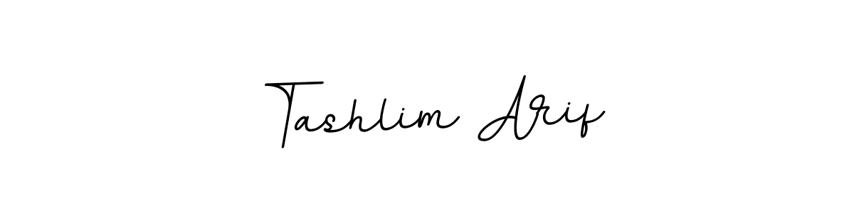 Design your own signature with our free online signature maker. With this signature software, you can create a handwritten (BallpointsItalic-DORy9) signature for name Tashlim Arif. Tashlim Arif signature style 11 images and pictures png