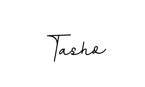 Create a beautiful signature design for name Tasho. With this signature (BallpointsItalic-DORy9) fonts, you can make a handwritten signature for free. Tasho signature style 11 images and pictures png