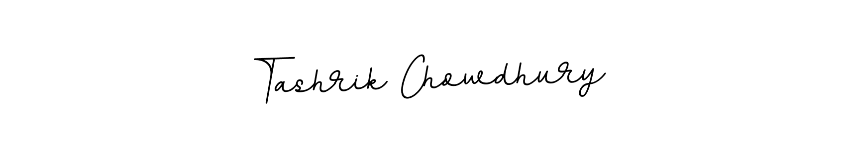 Make a beautiful signature design for name Tashrik Chowdhury. With this signature (BallpointsItalic-DORy9) style, you can create a handwritten signature for free. Tashrik Chowdhury signature style 11 images and pictures png