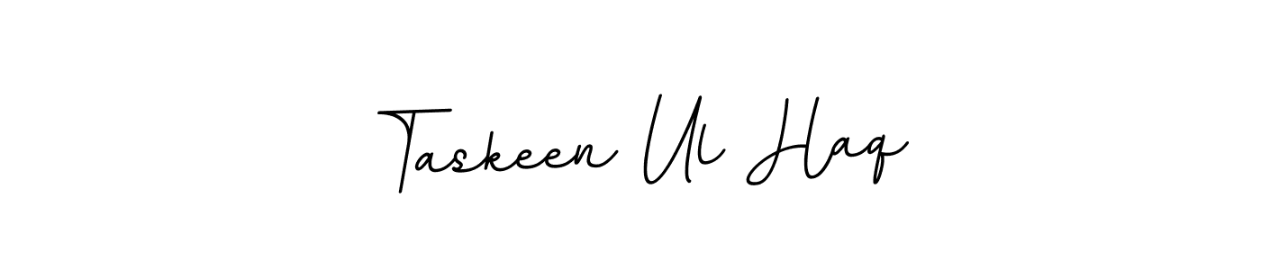 Create a beautiful signature design for name Taskeen Ul Haq. With this signature (BallpointsItalic-DORy9) fonts, you can make a handwritten signature for free. Taskeen Ul Haq signature style 11 images and pictures png