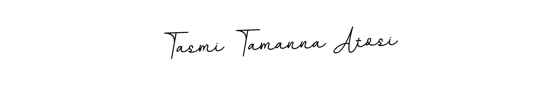 Tasmi Tamanna Atosi stylish signature style. Best Handwritten Sign (BallpointsItalic-DORy9) for my name. Handwritten Signature Collection Ideas for my name Tasmi Tamanna Atosi. Tasmi Tamanna Atosi signature style 11 images and pictures png