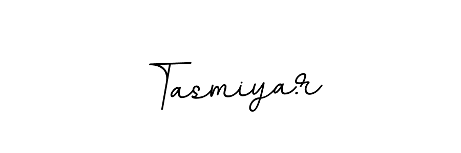 You should practise on your own different ways (BallpointsItalic-DORy9) to write your name (Tasmiya.r) in signature. don't let someone else do it for you. Tasmiya.r signature style 11 images and pictures png