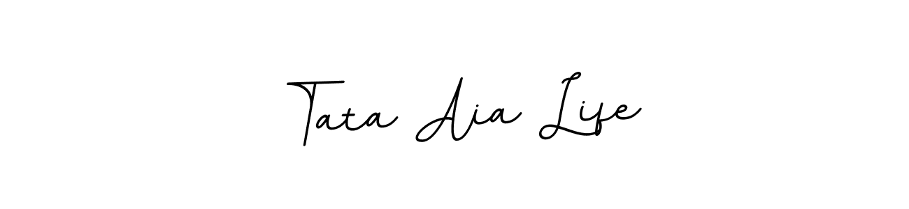 Also You can easily find your signature by using the search form. We will create Tata Aia Life name handwritten signature images for you free of cost using BallpointsItalic-DORy9 sign style. Tata Aia Life signature style 11 images and pictures png