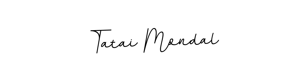 Tatai Mondal stylish signature style. Best Handwritten Sign (BallpointsItalic-DORy9) for my name. Handwritten Signature Collection Ideas for my name Tatai Mondal. Tatai Mondal signature style 11 images and pictures png
