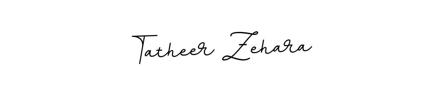Also we have Tatheer Zehara name is the best signature style. Create professional handwritten signature collection using BallpointsItalic-DORy9 autograph style. Tatheer Zehara signature style 11 images and pictures png
