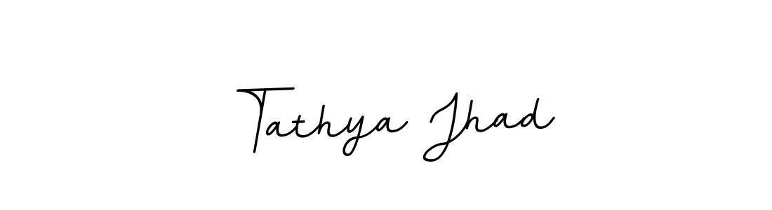 Once you've used our free online signature maker to create your best signature BallpointsItalic-DORy9 style, it's time to enjoy all of the benefits that Tathya Jhad name signing documents. Tathya Jhad signature style 11 images and pictures png