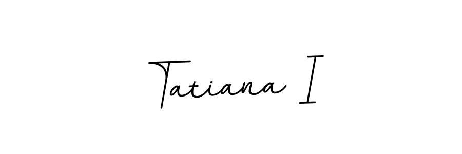 Check out images of Autograph of Tatiana I name. Actor Tatiana I Signature Style. BallpointsItalic-DORy9 is a professional sign style online. Tatiana I signature style 11 images and pictures png