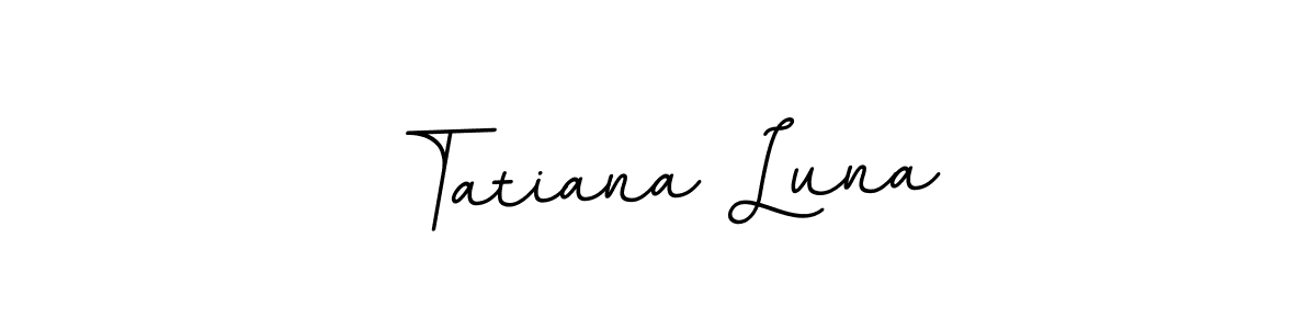 You can use this online signature creator to create a handwritten signature for the name Tatiana Luna. This is the best online autograph maker. Tatiana Luna signature style 11 images and pictures png