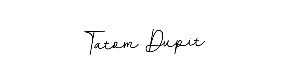 Make a beautiful signature design for name Tatom Dupit. Use this online signature maker to create a handwritten signature for free. Tatom Dupit signature style 11 images and pictures png