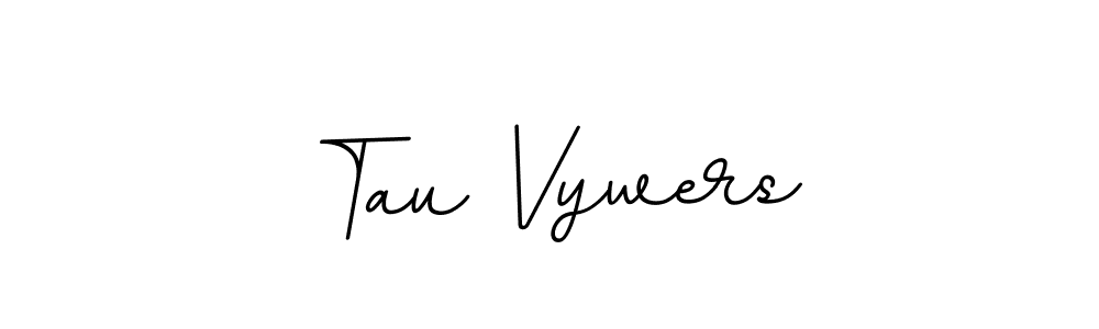 Use a signature maker to create a handwritten signature online. With this signature software, you can design (BallpointsItalic-DORy9) your own signature for name Tau Vywers. Tau Vywers signature style 11 images and pictures png