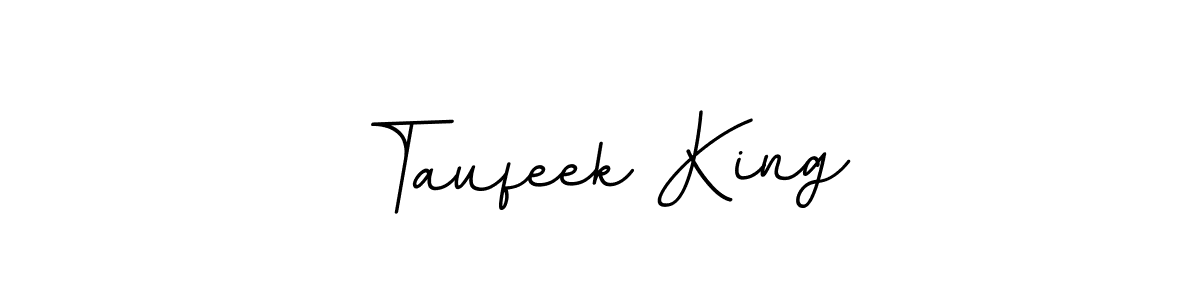 if you are searching for the best signature style for your name Taufeek King. so please give up your signature search. here we have designed multiple signature styles  using BallpointsItalic-DORy9. Taufeek King signature style 11 images and pictures png