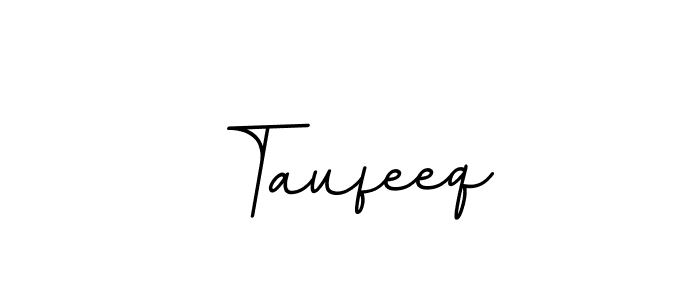 Make a beautiful signature design for name Taufeeq. With this signature (BallpointsItalic-DORy9) style, you can create a handwritten signature for free. Taufeeq signature style 11 images and pictures png