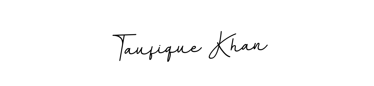 How to make Taufique Khan name signature. Use BallpointsItalic-DORy9 style for creating short signs online. This is the latest handwritten sign. Taufique Khan signature style 11 images and pictures png