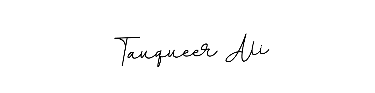 Create a beautiful signature design for name Tauqueer Ali. With this signature (BallpointsItalic-DORy9) fonts, you can make a handwritten signature for free. Tauqueer Ali signature style 11 images and pictures png