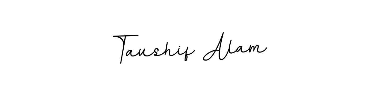 Taushif Alam stylish signature style. Best Handwritten Sign (BallpointsItalic-DORy9) for my name. Handwritten Signature Collection Ideas for my name Taushif Alam. Taushif Alam signature style 11 images and pictures png